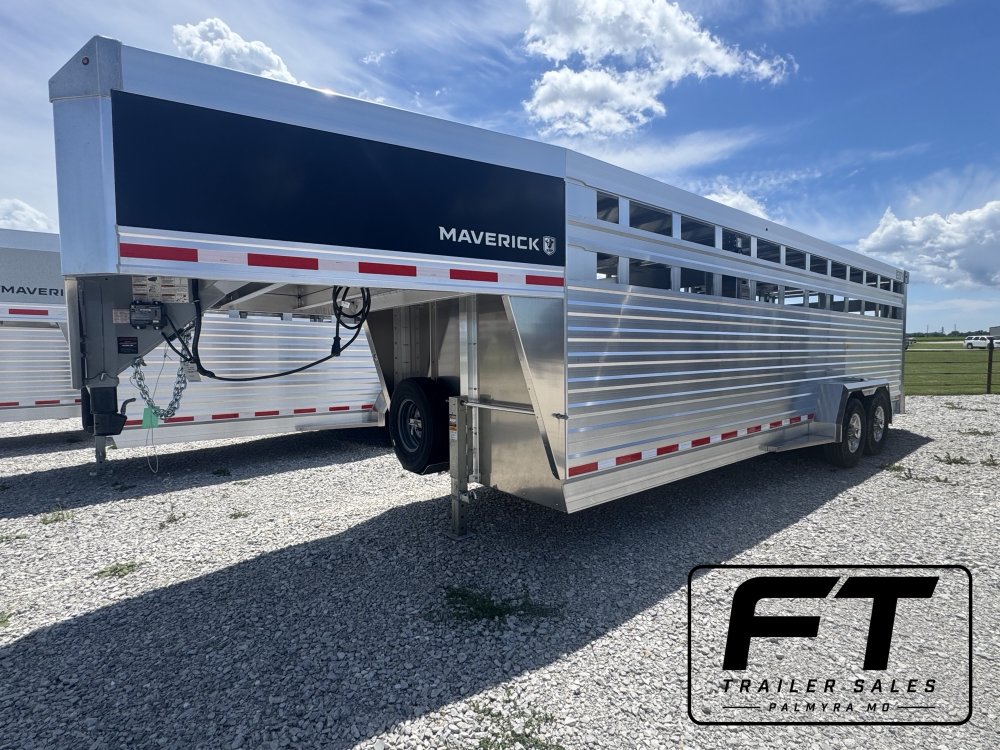 2027 Eby 24' Maverick Livestock Trailer