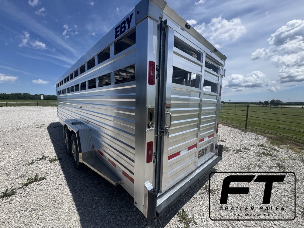 2027 Eby 24' Maverick Livestock Trailer