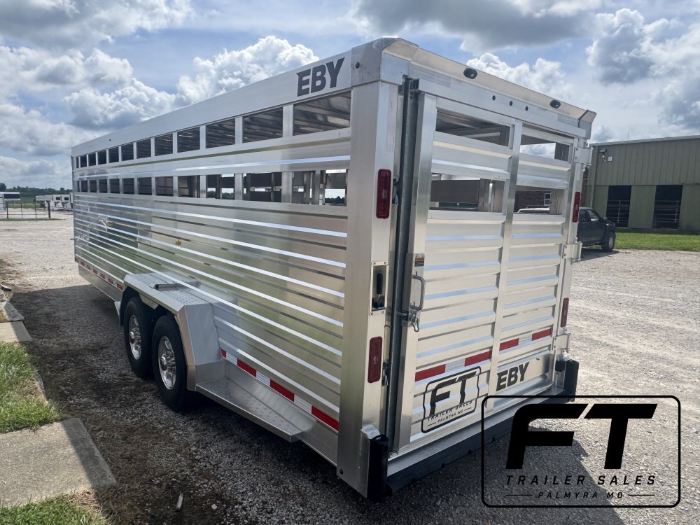 2027 Eby 24' Maverick Livestock Trailer