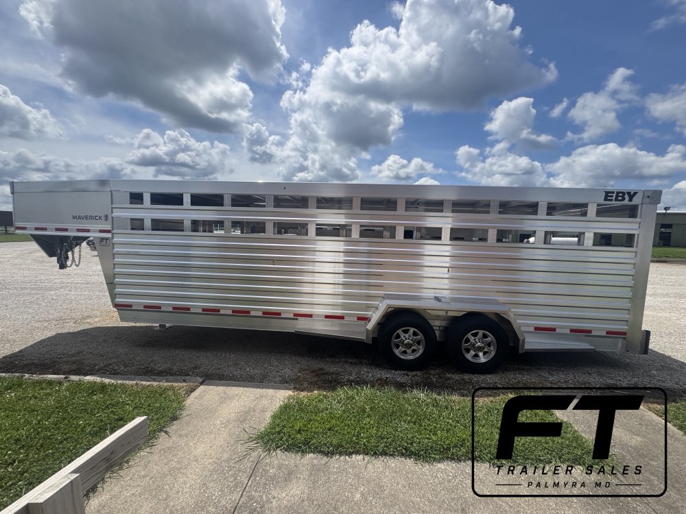 2027 Eby 24' Maverick Livestock Trailer