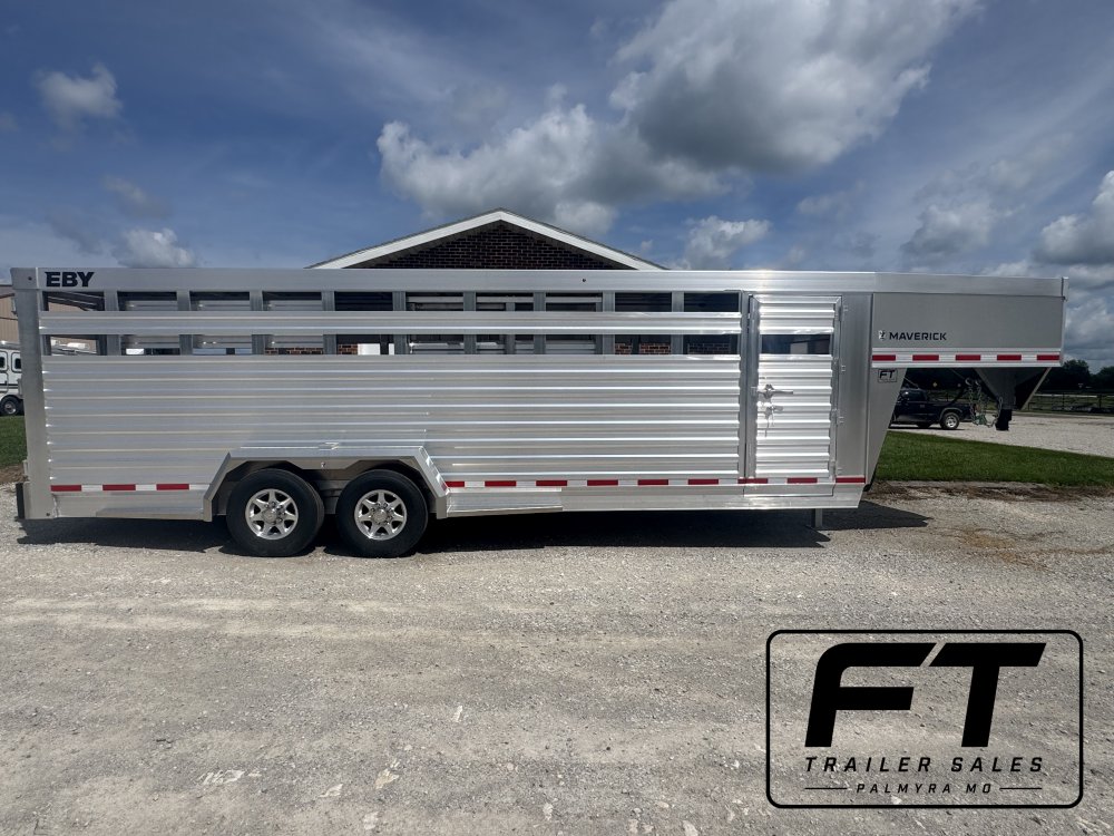 2027 Eby 24' Maverick Livestock Trailer