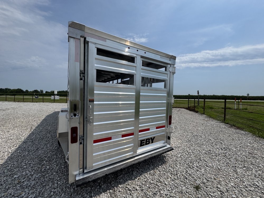 2026 Eby Maverick 24' Livestock Trailer