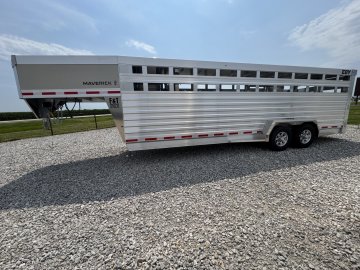 2026 Eby Maverick 24' Livestock Trailer