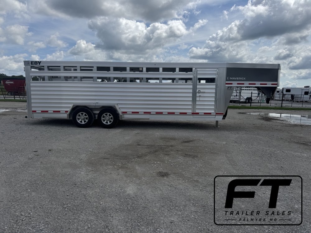 2027 Eby 24' Maverick Livestock Trailer