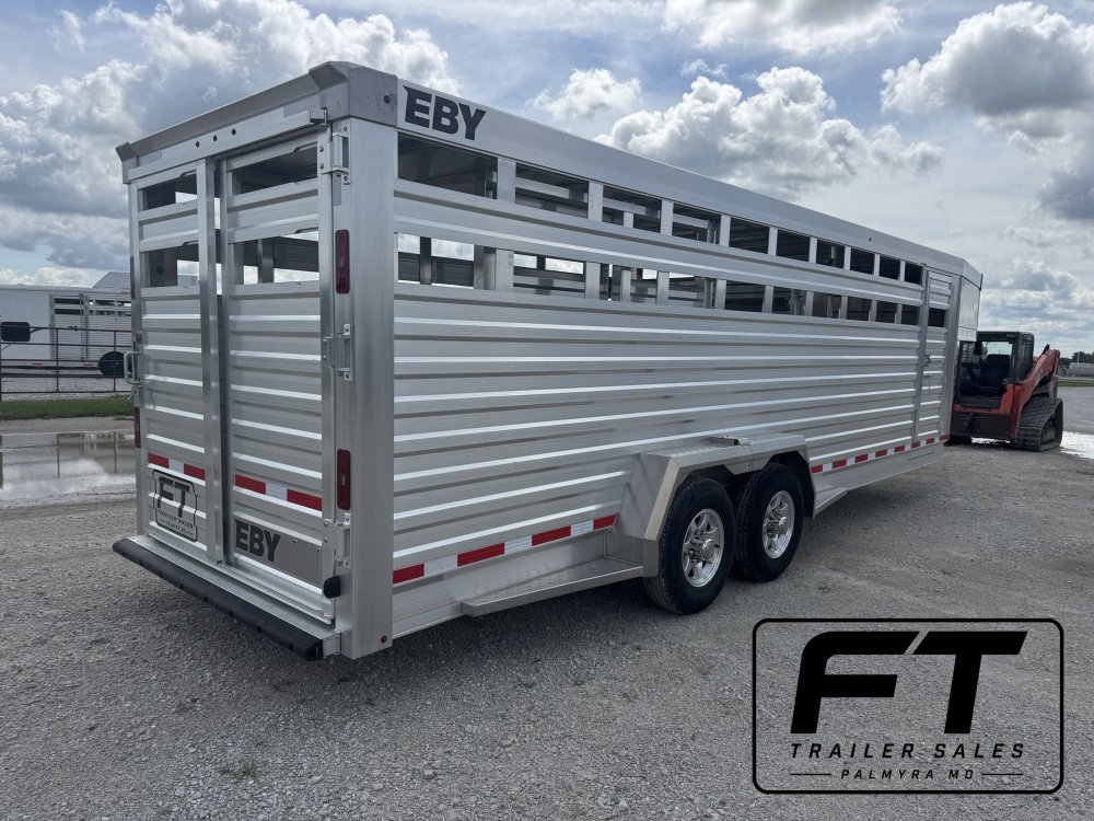2027 Eby 24' Maverick Livestock Trailer