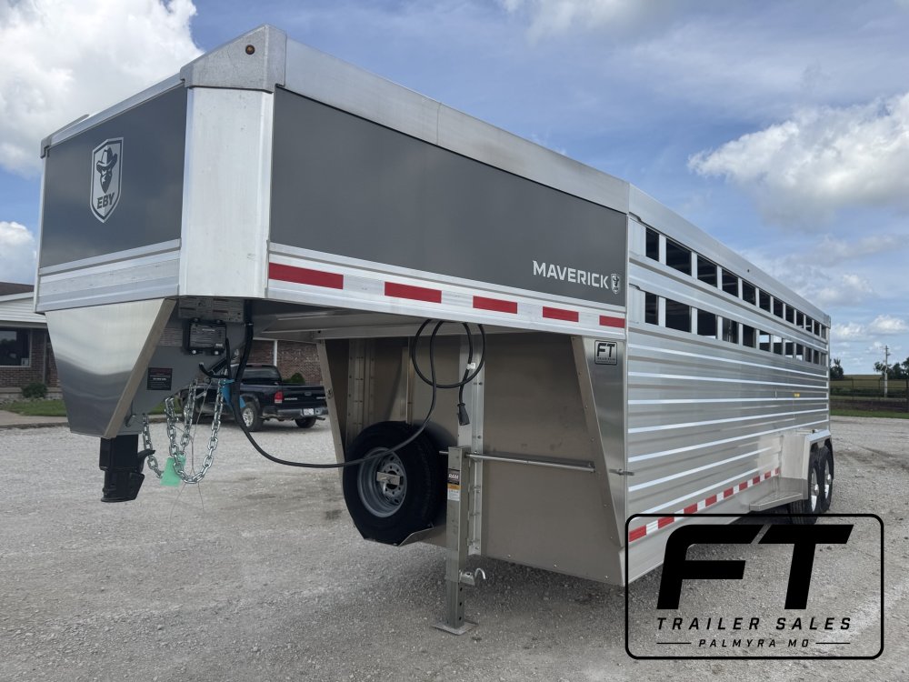 2027 Eby 24' Maverick Livestock Trailer