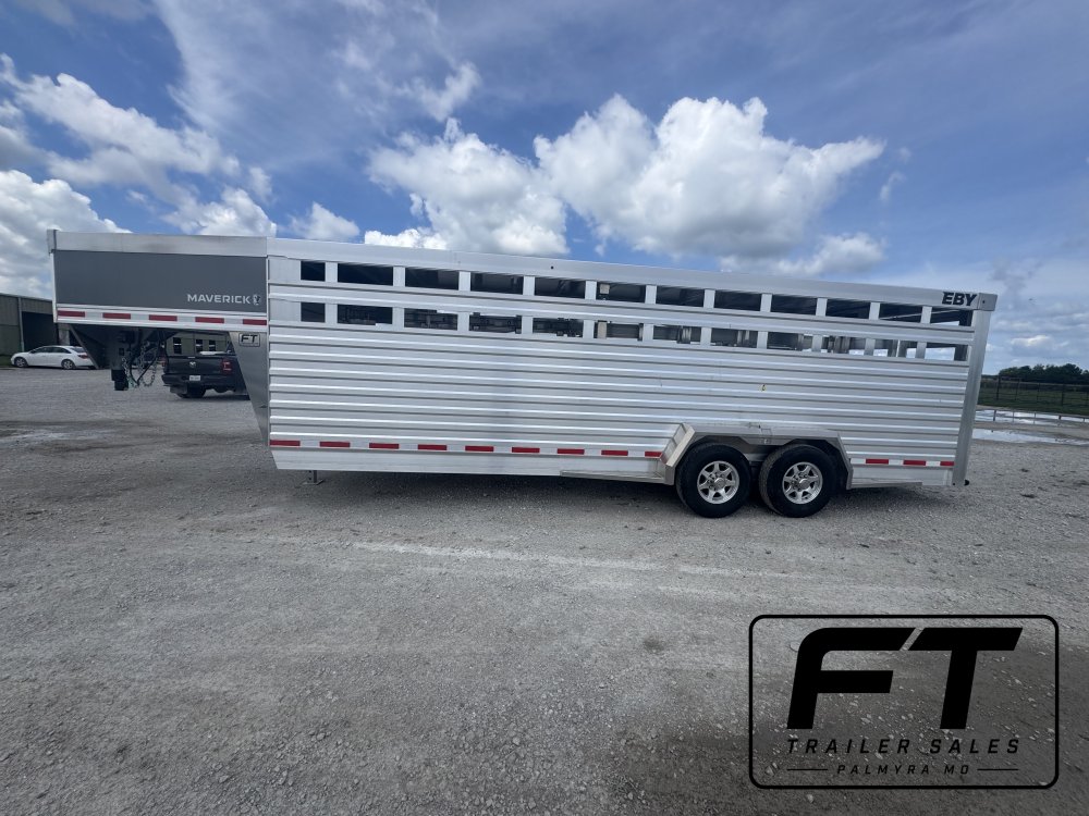 2027 Eby 24' Maverick Livestock Trailer