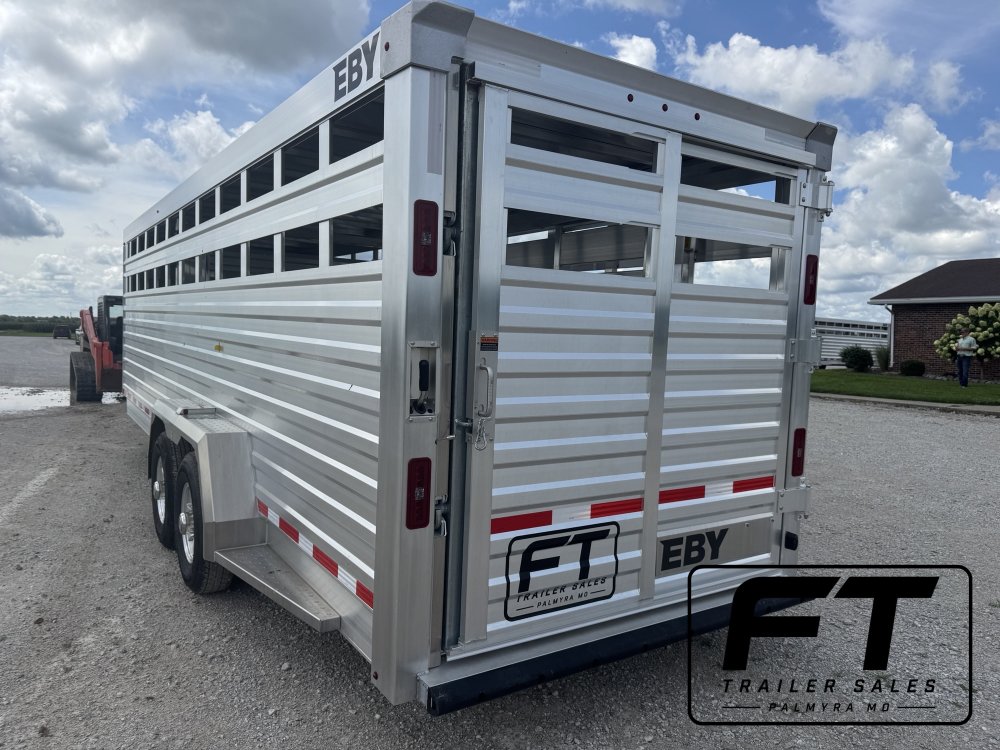 2027 Eby 24' Maverick Livestock Trailer