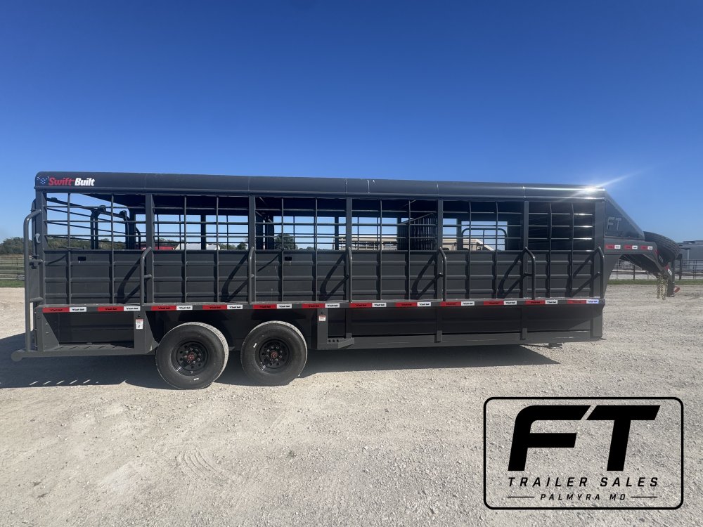 2027 Swift Built 24' Livestock Trailer