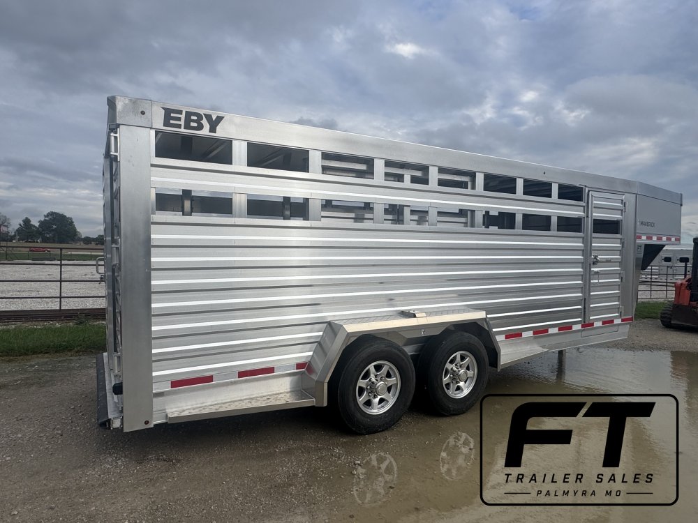 2027 Eby 20' Maverick Livestock Trailer