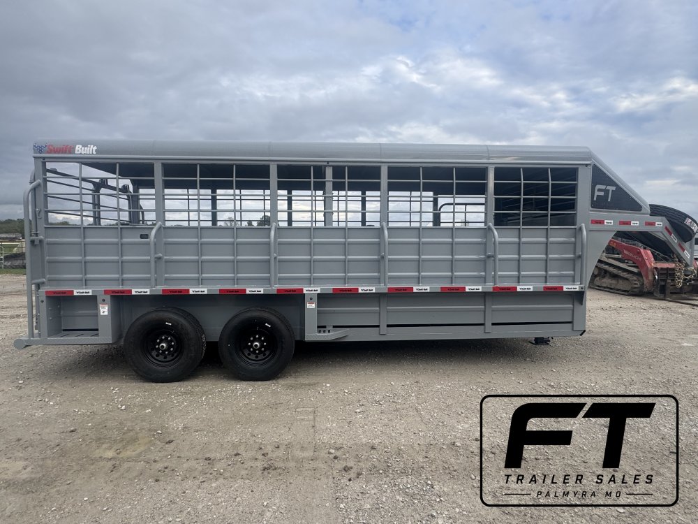 2027 Swift Built 20' Livestock Trailer Livestock Trailer