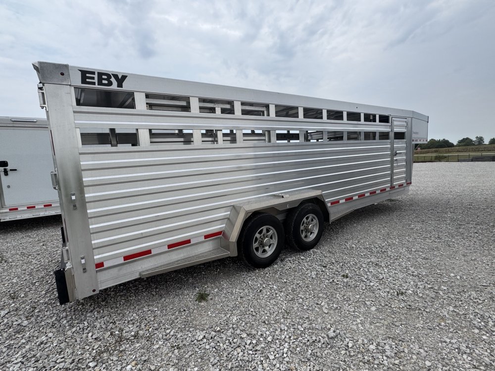 2026 Eby Maverick 24' Livestock Trailer