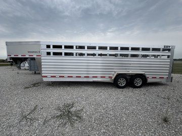 2026 Eby Maverick 24' Livestock Trailer