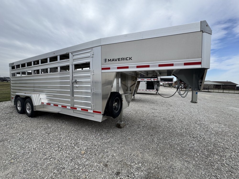 2026 EBY Maverick 20' Stock Trailer