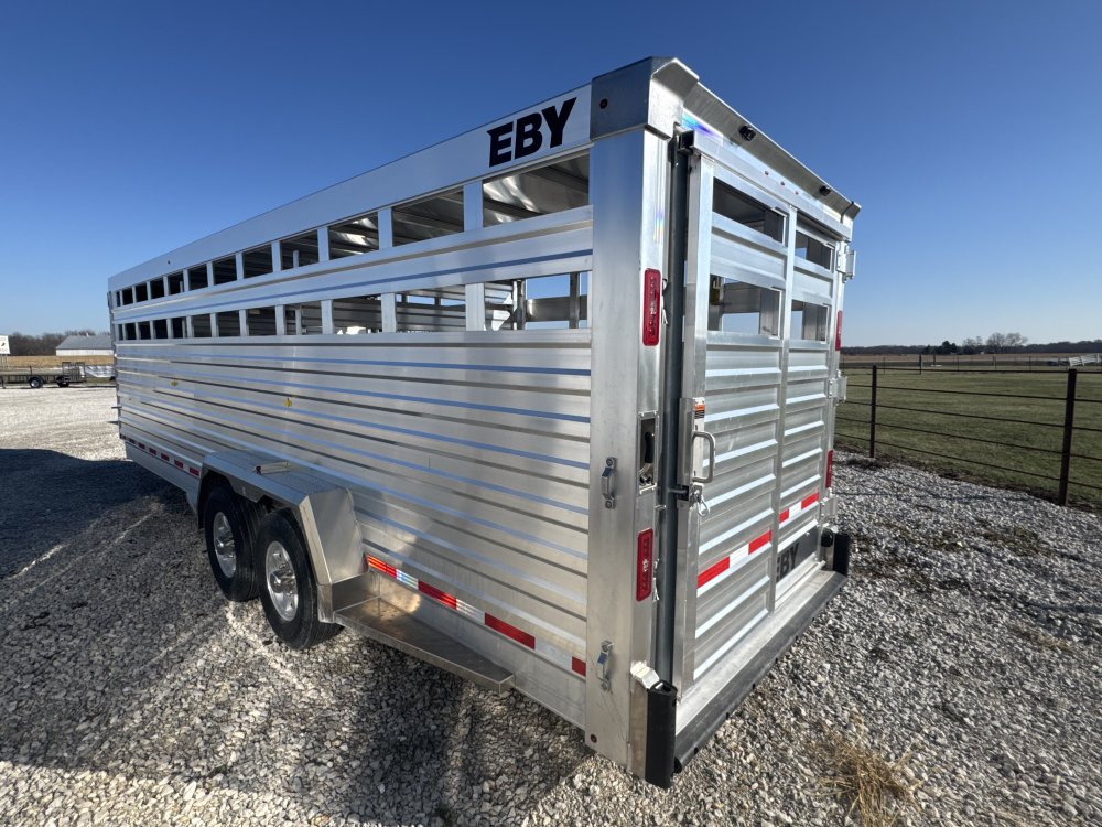 2026 Eby Maverick 24' Livestock