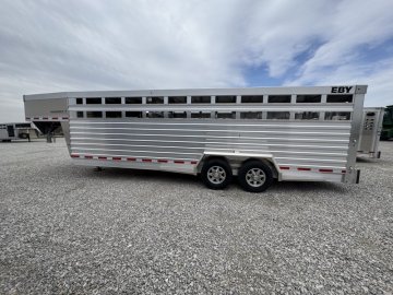 2026 Eby Maverick 24' Livestock Trailer