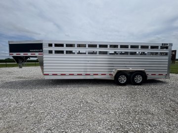 2026 Eby Maverick 24' Livestock Trailer