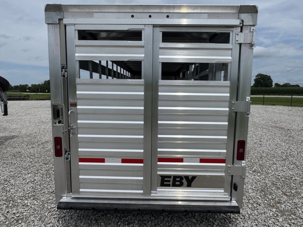 2026 Eby Maverick 24' Livestock Trailer