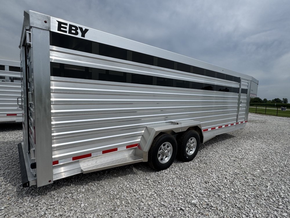 2026 Eby Maverick 24' Livestock Trailer