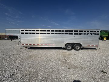 2018 Eby Ruff Neck 30' Stock Trailer