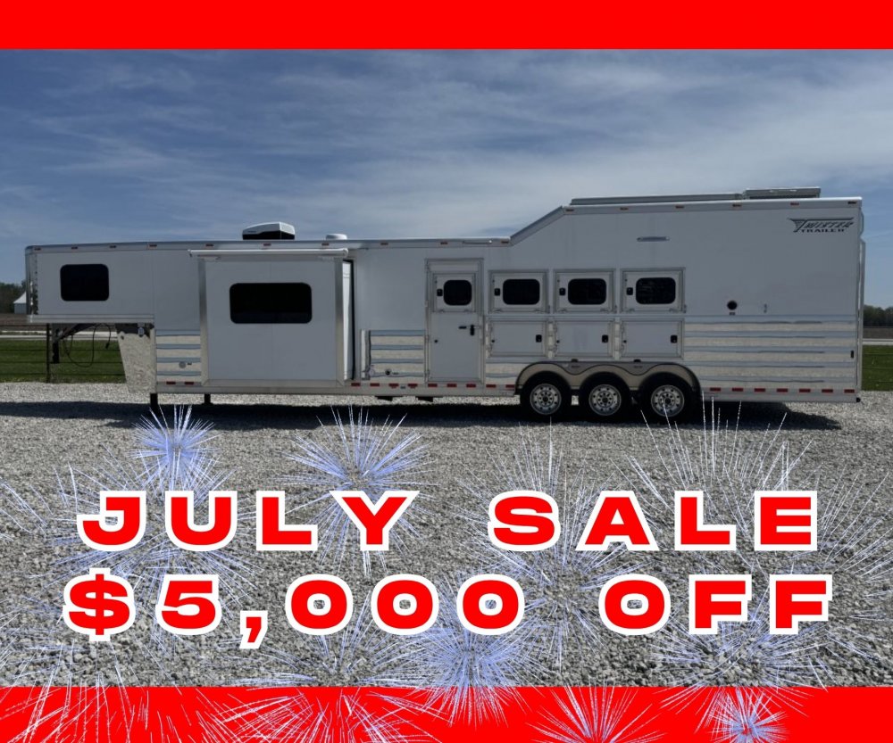 2025 Twister 14'9 Trail Boss LQ 4 Horse Side Load