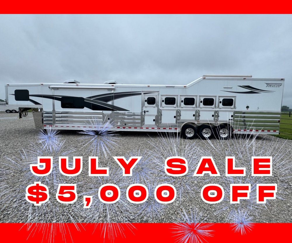 2025 Twister 17'6 Trail Boss LQ 5 Horse Side Load