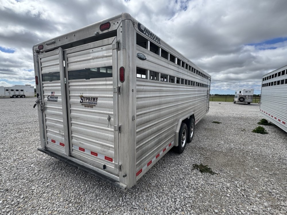 2023 Cimarron 24' Livestock Trailer