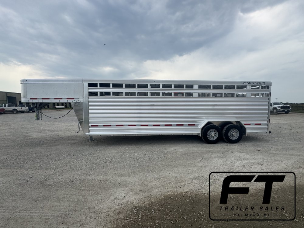 2027 Featherlite 24' Stock Trailer