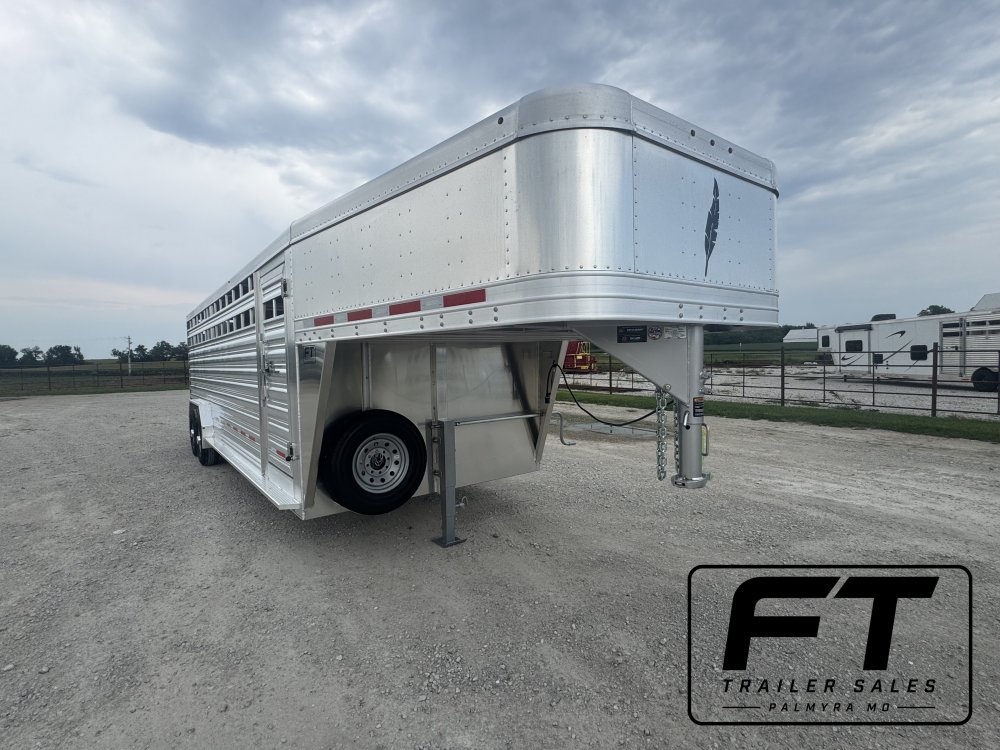 2027 Featherlite 24' Stock Trailer