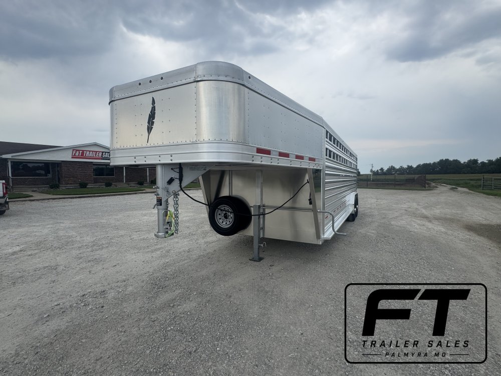 2027 Featherlite 24' Stock Trailer