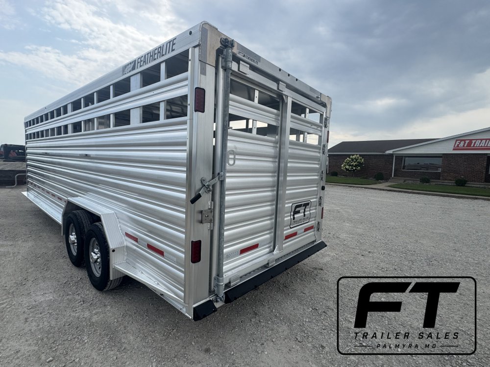 2027 Featherlite 24' Stock Trailer