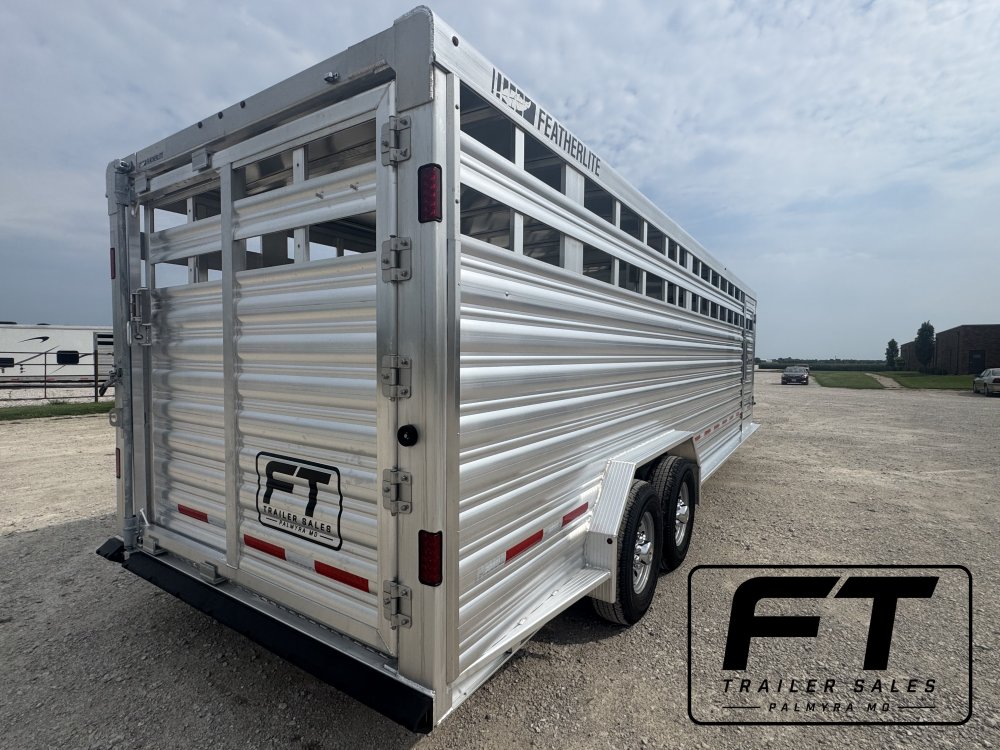 2027 Featherlite 24' Stock Trailer