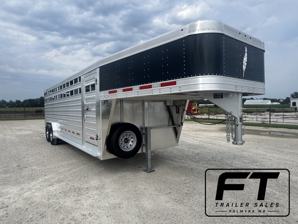 2027 Featherlite 24' Stock Trailer