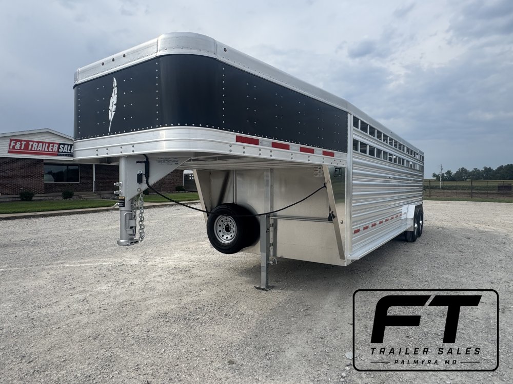 2027 Featherlite 24' Stock Trailer