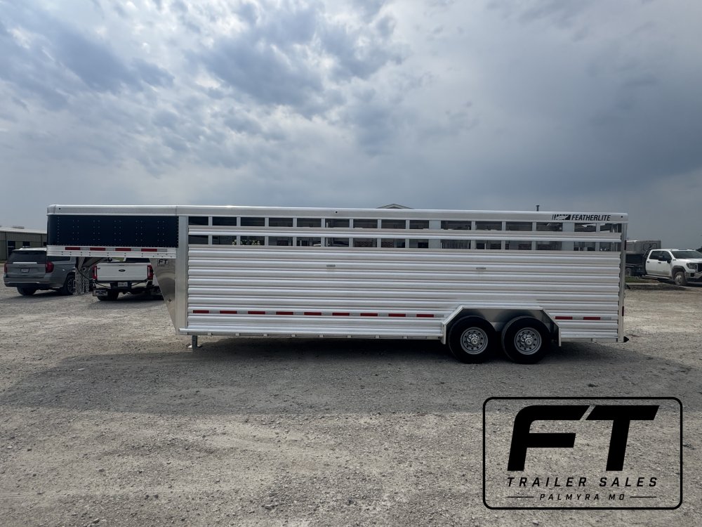 2027 Featherlite 24' Stock Trailer