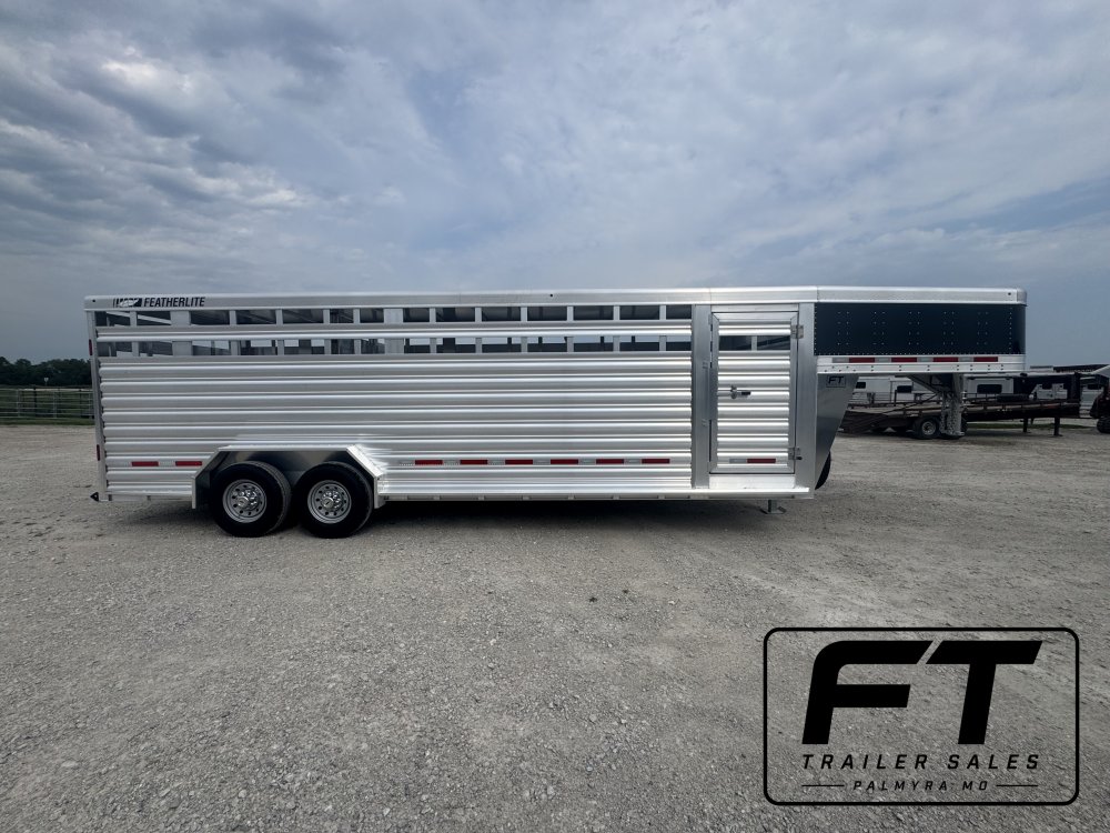2027 Featherlite 24' Stock Trailer