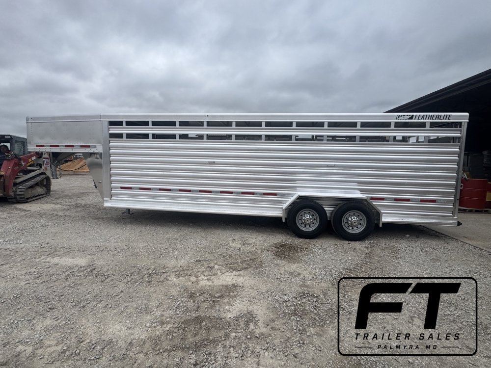 2027 Featherlite 24' Stock Trailer