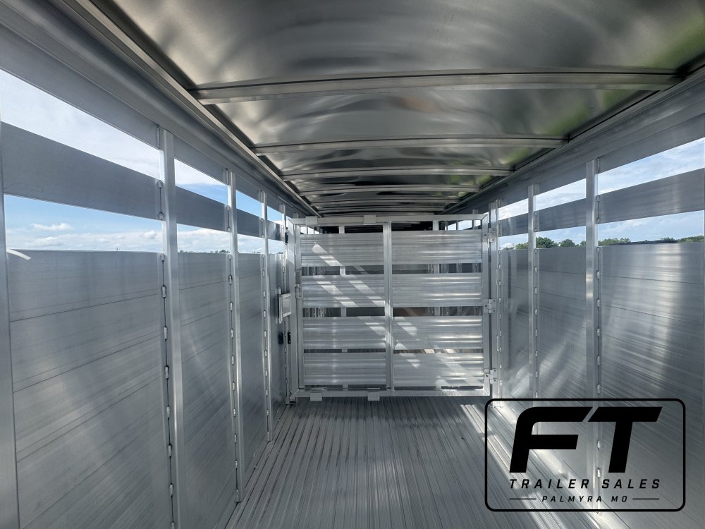 2027 Featherlite 20' Stock Trailer