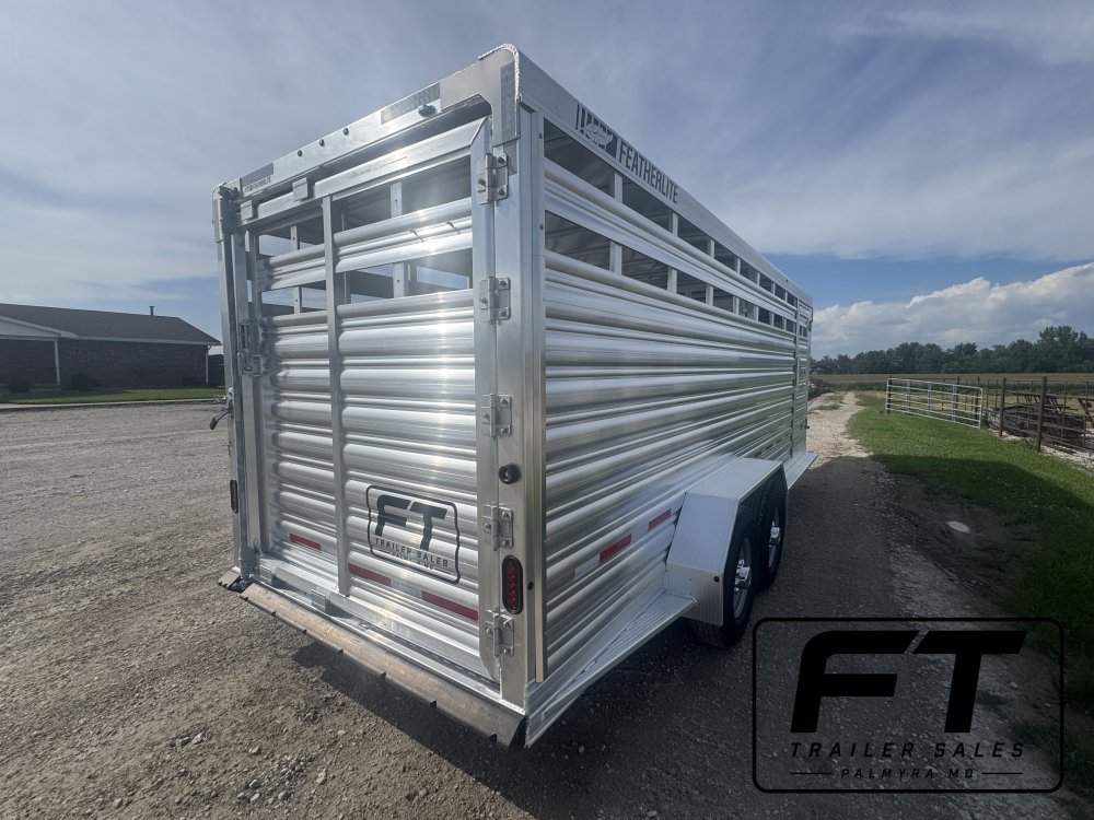 2027 Featherlite 20' Stock Trailer