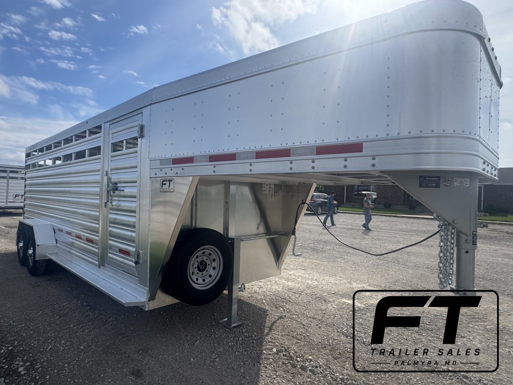 2027 Featherlite 20' Stock Trailer