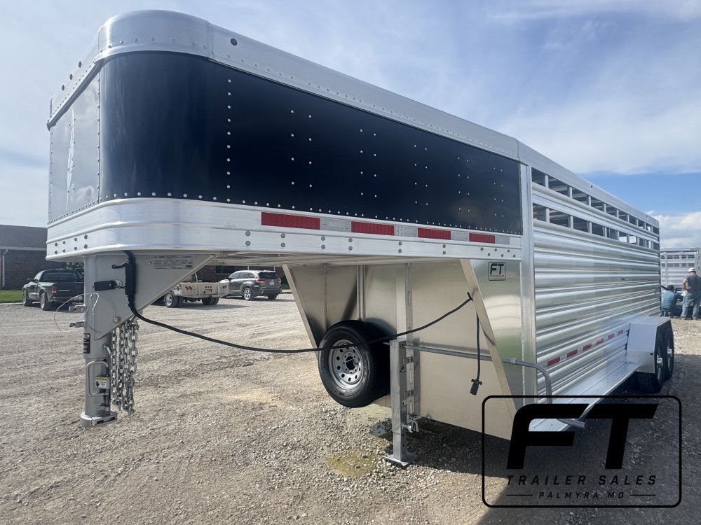 2027 Featherlite 20' Stock Trailer