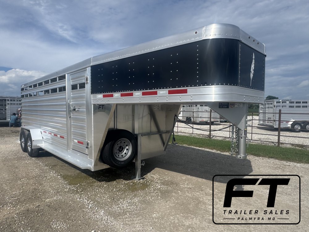 2027 Featherlite 20' Stock Trailer
