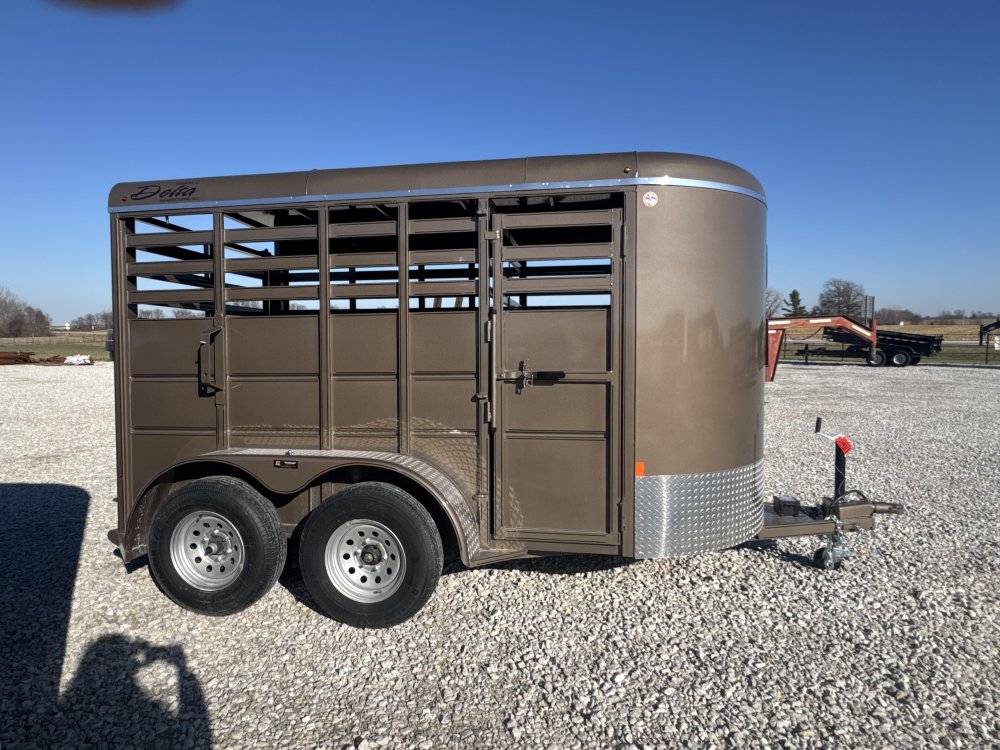 2026 Delta 12' Livestock Bumper Pull