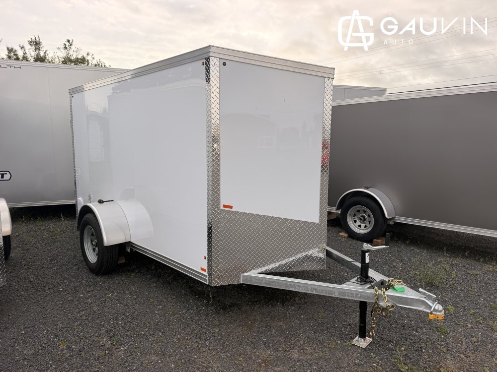 2027 NEWPORT NPTSA5105 5X10SA BARN Enclosed Cargo Galvanized