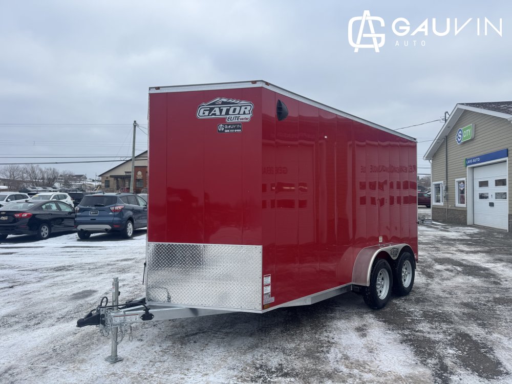 Gator ELITE 7X14TA  Enclosed Cargo Galvanized