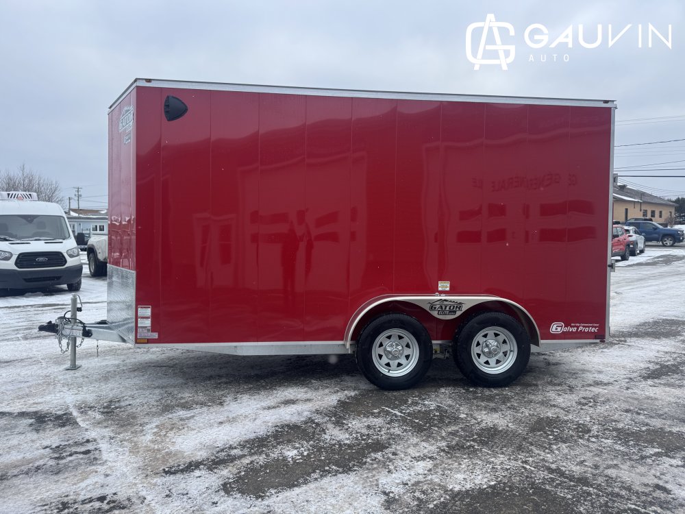 Gator ELITE 7X14TA  Enclosed Cargo Galvanized
