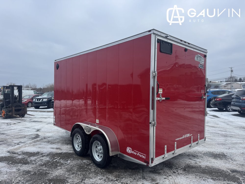 Gator ELITE 7X14TA  Enclosed Cargo Galvanized