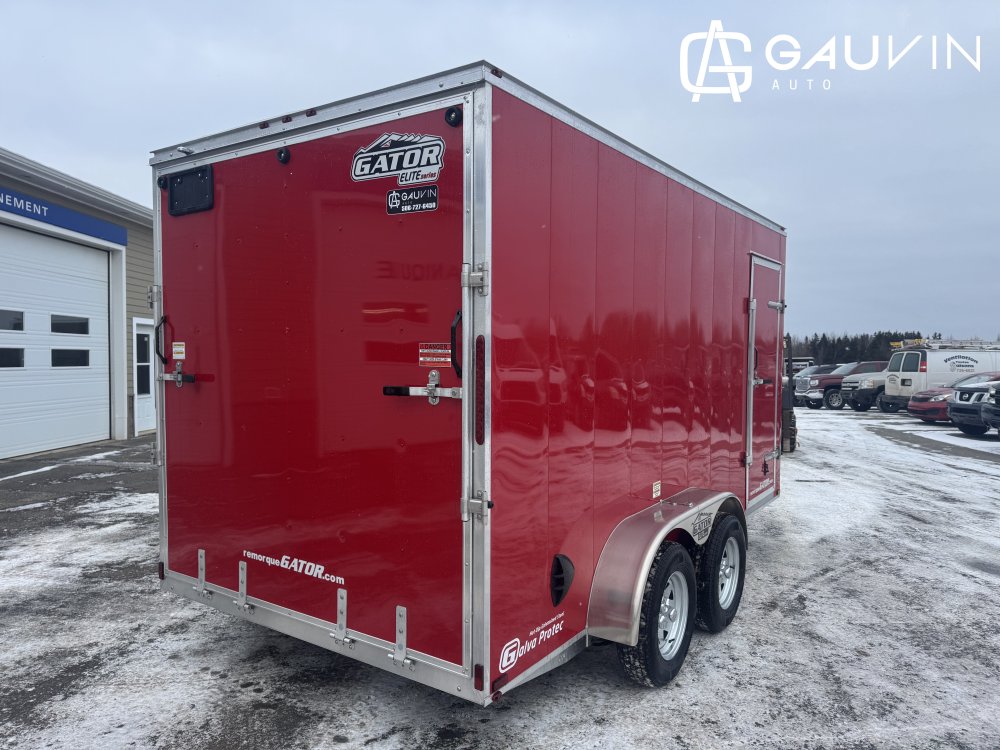 Gator ELITE 7X14TA  Enclosed Cargo Galvanized