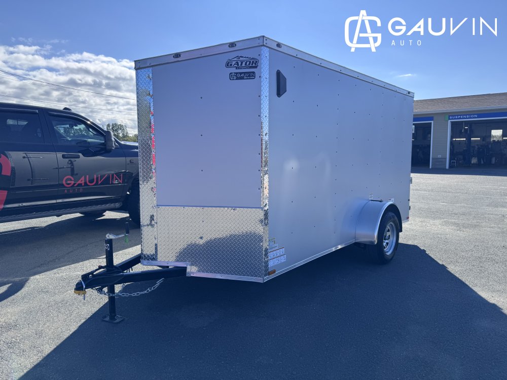 Cynergy 6X12SA RAMP Enclosed Cargo Steel Frame / Aluminum Skin