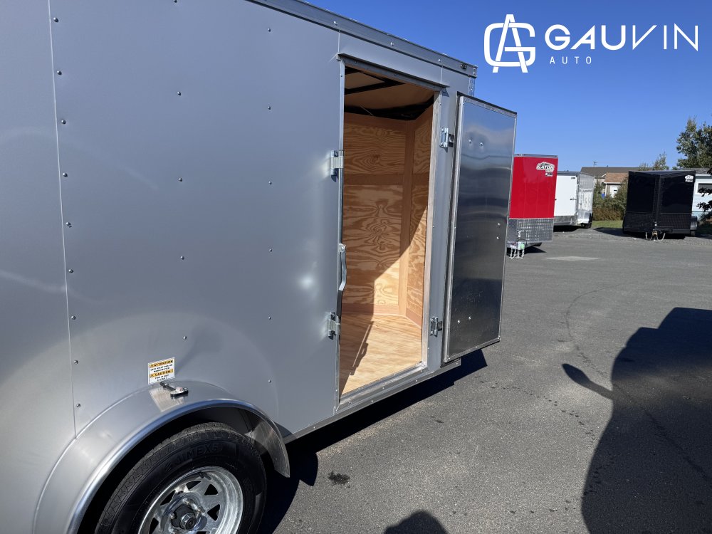 Cynergy 6X12SA RAMP  Enclosed Cargo Steel Frame / Aluminum Skin